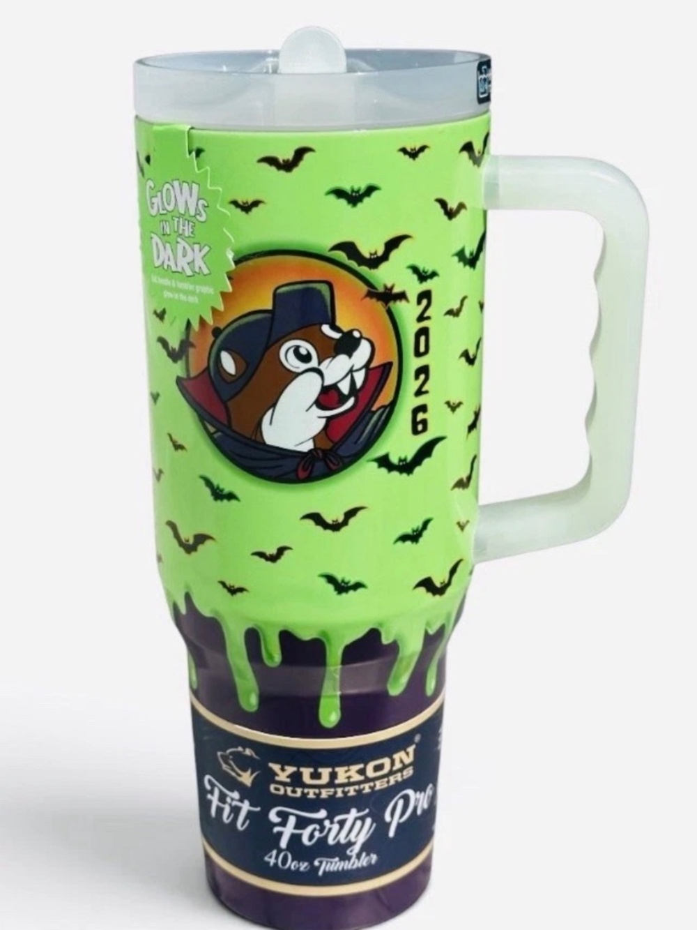 Buc-ee's 2026 Buc-ee’sHalloween 40oz Fit Forty Pro Tumbler Stainless Steel